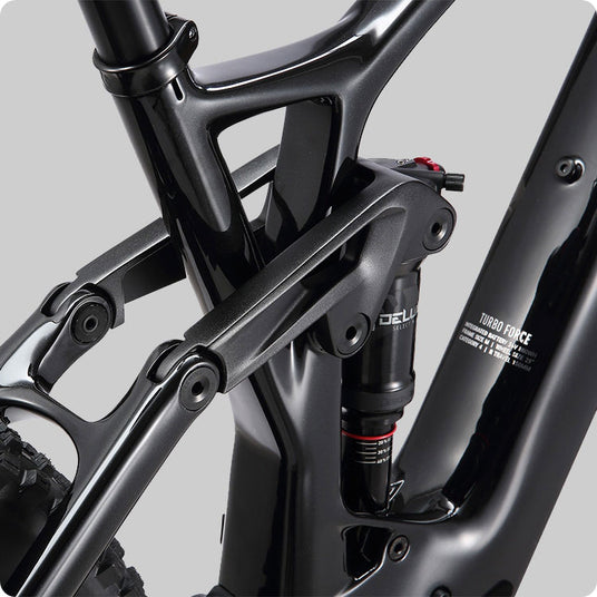 Monocoque tech carbon frame of teewing turbo force emtb