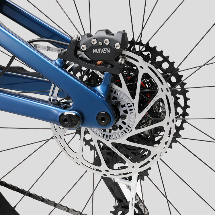 Sram  maven 4 pistion hydraulic brake of teewing turbo force xt ebike